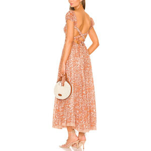 Free People 'Ultraviolet' Brown Cotton Dress Size S